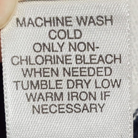 Avenue Open Front Cardigan Sweater Sz 26/28 Blue & White Stripes ~ Pre-Owned - Picture 11 of 11